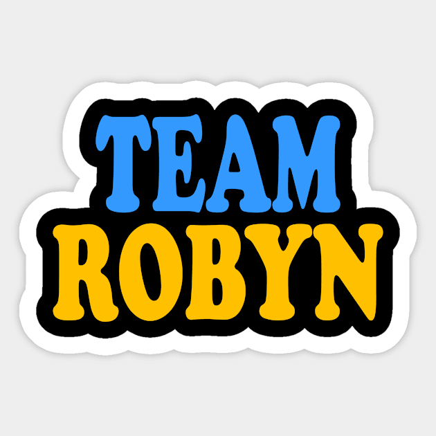 Team Robyn Sticker by TTL